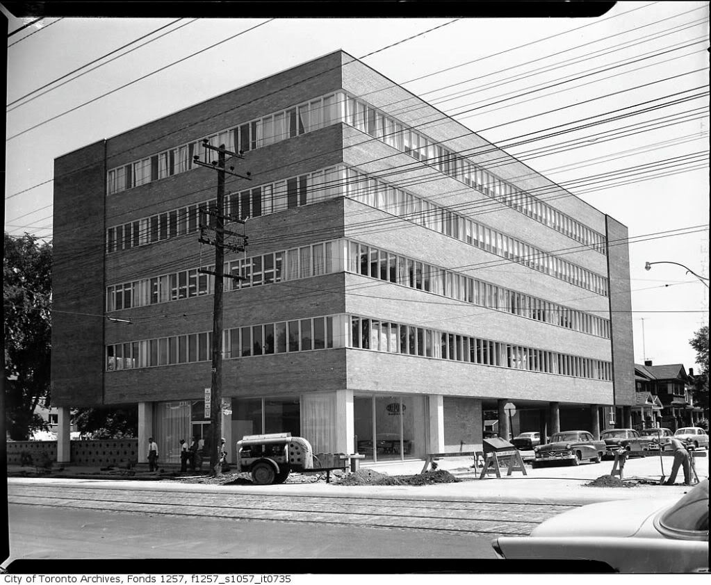 Then and Now Toronto Photographs Dupont Company of Canada Building
